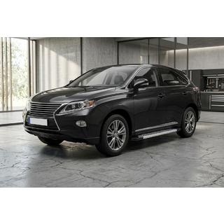 Sānu pakāpieni New Vision Grey (2 gab., alumīnijs) Lexus RX 2009–2015 foto 1