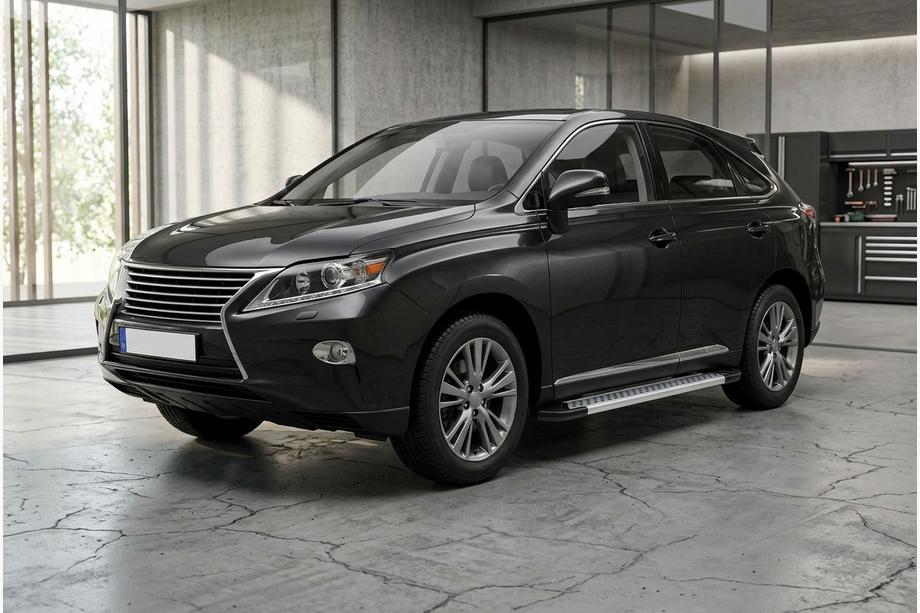 Lexus RX 2009–2015 Sānu pakāpieni New Vision Grey (2 gab., alumīnijs) Image