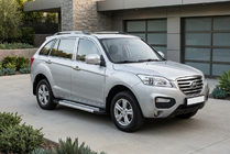 Lifan X60 2011– Sānu pakāpieni New Vision Grey (2 gab., alumīnijs) foto 1