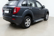 Lifan X60 2011– Sānu pakāpieni New Vision Grey (2 gab., alumīnijs) foto 2