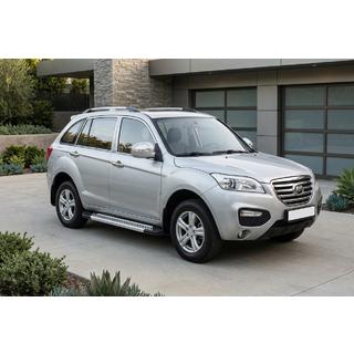 Sānu pakāpieni New Vision Grey (2 gab., alumīnijs) Lifan X60 2011– foto 1