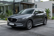 Mazda CX-5 2017–2025 Sānu pakāpieni New Vision Grey (2 gab., alumīnijs) foto 1