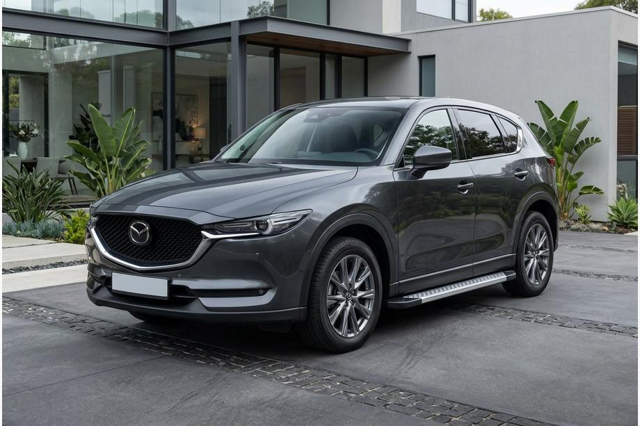 Mazda CX-5 2017–2025 Sānu pakāpieni New Vision Grey (2 gab., alumīnijs) Image