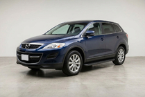 Mazda CX-9 2007–2016 Sānu sliekšņi Tayga Black (2 gab., alumīnijs) foto 1