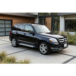 Sānu pakāpieni New Vision Grey (2 gab., alumīnijs) Mercedes GLK class X204 2008–2015 foto 1