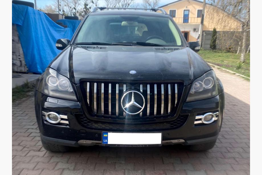 Mercedes GL class X164 2006–2012 GT Panamericana priekšējais radiatora režģis (GL550 USA) Image