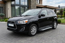 Mitsubishi ASX 2010–2023 Sānu pakāpieni New Vision Grey (2 gab., alumīnijs) foto 1