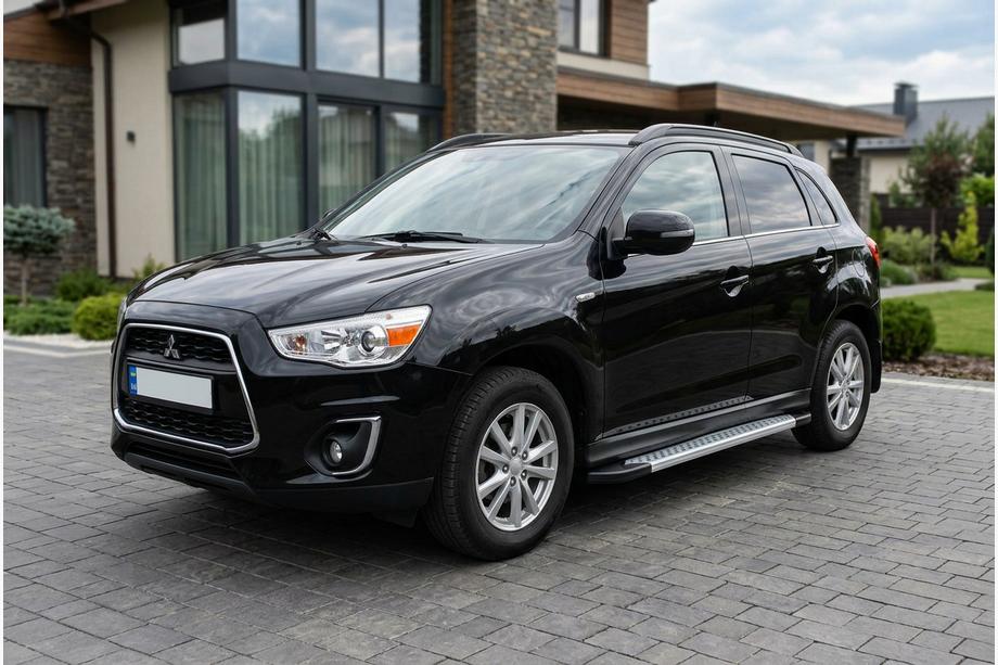 Mitsubishi ASX 2010–2023 Sānu pakāpieni New Vision Grey (2 gab., alumīnijs) Image
