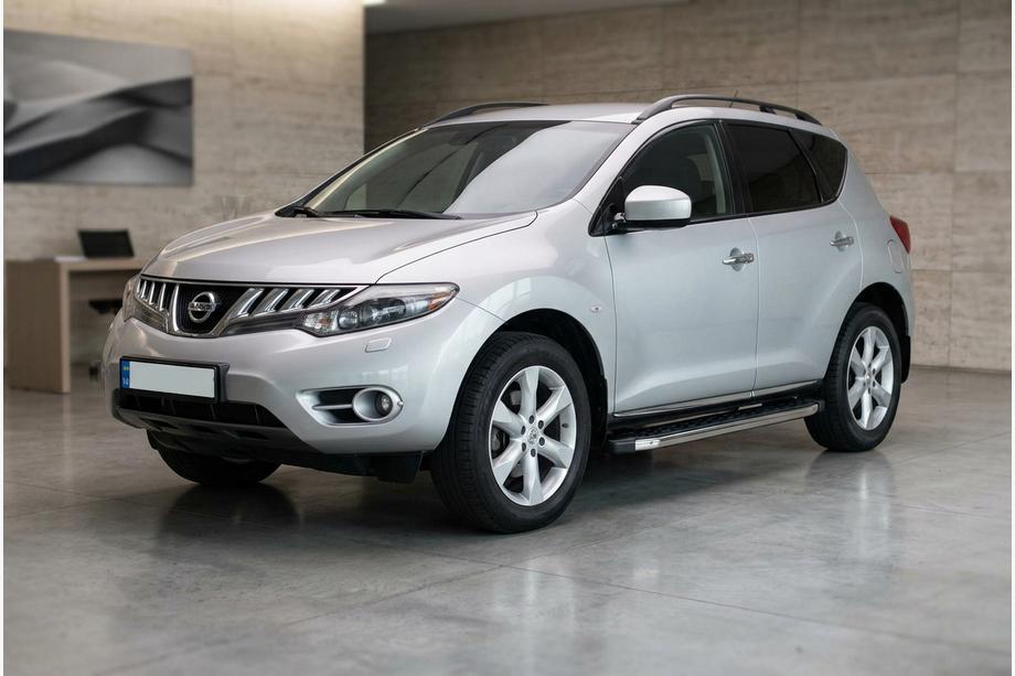 Nissan Murano 2008–2014 BlackLine sānu pakāpieni (2 gab., alum.) Image