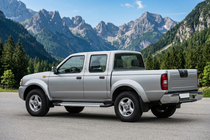 Nissan NP300 1999–2015 Sānu pakāpieni New Vision Grey (2 gab., alumīnijs) foto 1