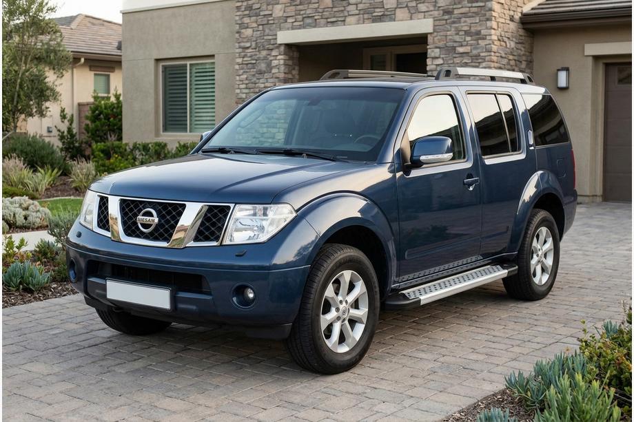 Nissan Pathfinder R51 2005–2014 Sānu pakāpieni New Vision Grey (2 gab., alumīnijs) Foto 1