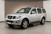 Nissan Pathfinder R51 2005–2014 Sānu sliekšņi Tayga Black (2 gab., alumīnijs) foto 1