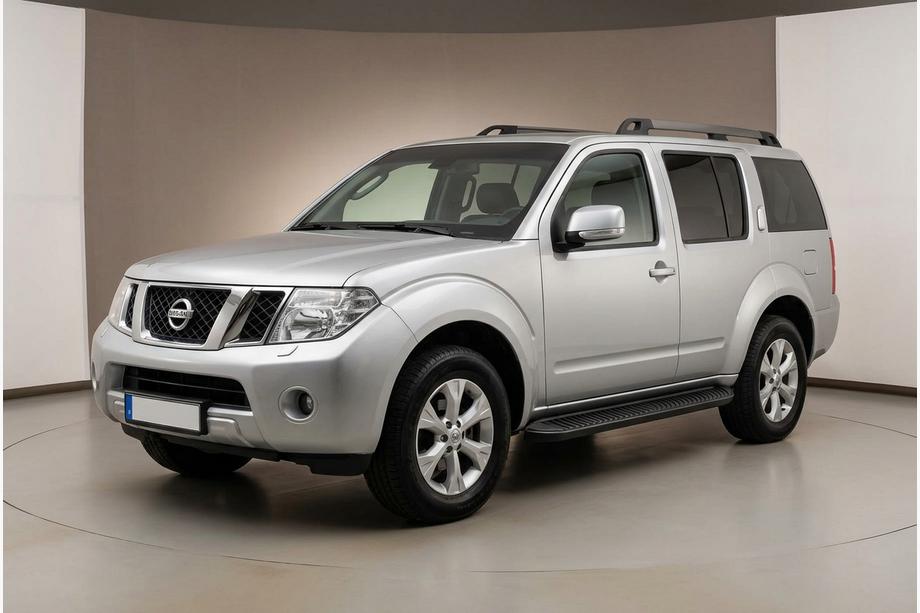 Nissan Pathfinder R51 2005–2014 Sānu sliekšņi Tayga Black (2 gab., alumīnijs) Image
