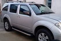 Nissan Pathfinder R51 2005–2014 BlackLine sānu pakāpieni (2 gab., alum.) foto 4