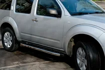Nissan Pathfinder R51 2005–2014 BlackLine sānu pakāpieni (2 gab., alum.) foto 1