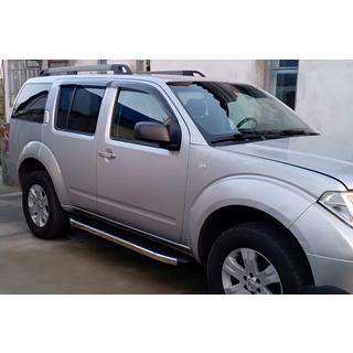 BlackLine sānu pakāpieni (2 gab., alum.) Nissan Pathfinder R51 2005–2014 foto 4