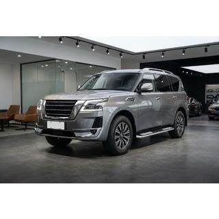 Sānu pakāpieni Tayga V2 (2 gab., alumīnijs) Nissan Patrol Y62 2010–2024 foto 2