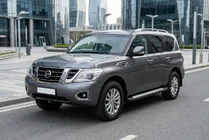 Nissan Patrol Y62 2010–2024 Sānu sliekšņi New Vision Black (2 gab., alumīnijs) foto 1