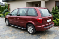 Chrysler Voyager 2001–2007 Sānu sliekšņi Maya V1 (2 gab., alumīnijs) foto 1