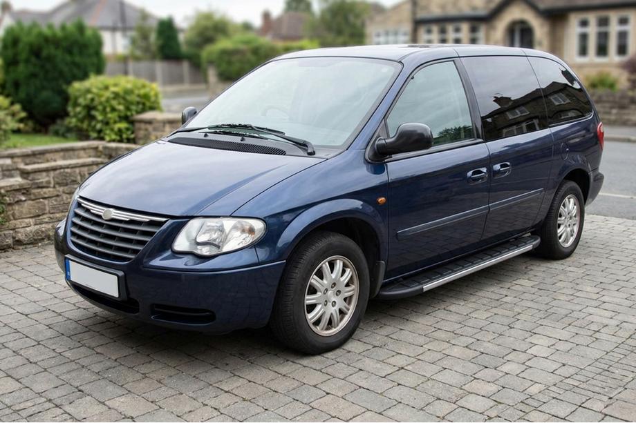 Chrysler Voyager 2001–2007 Sānu pakāpieni Duru (2 gab., alumīnijs) Image