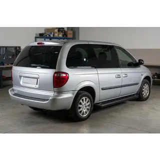 Sānu pakāpieni Allmond Black (2 gab., alumīnijs) Chrysler Voyager 2001–2007 foto 1