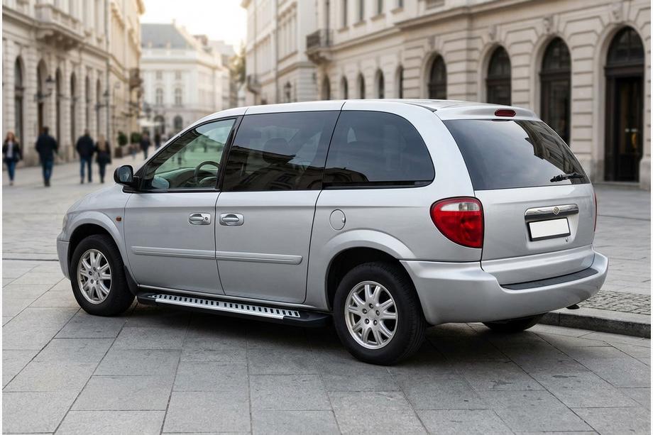 Chrysler Voyager 2001–2007 Sānu sliekšņi Line (2 gab., alumīnijs) Image