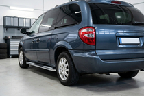 Chrysler Voyager 2001–2007 Sānu pakāpieni Tayga V2 (2 gab., alumīnijs) foto 1