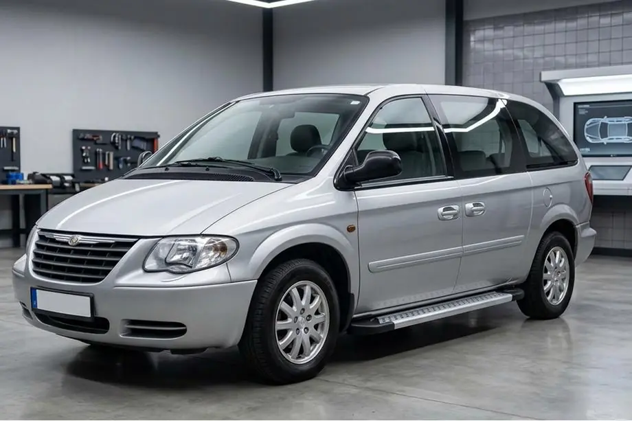 Chrysler Voyager 2001–2007 Sānu pakāpieni New Vision Grey (2 gab., alumīnijs) Image
