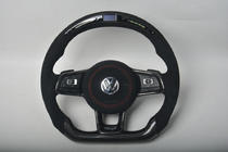 Volkswagen Golf 6 2008–2014 Stūre (oglekļa šķiedra + LED indikācija) foto 3