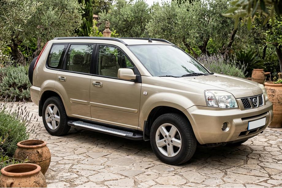 Nissan X-trail T30 2002–2007 Sānu sliekšņi Line (2 gab., alumīnija) Foto 1