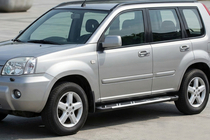 Nissan X-trail T30 2002–2007 Sānu pakāpieni Sunrise (2 gab., alumīnija) foto 1