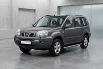 Nissan X-trail T30 2002–2007 Sānu sliekšņi Tayga Grey (2 gab., alumīnijs) foto 1