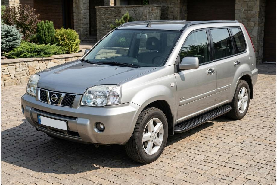 Nissan X-trail T30 2002–2007 Sānu pakāpieni Tayga Black (2 gab., alumīnijs) Image