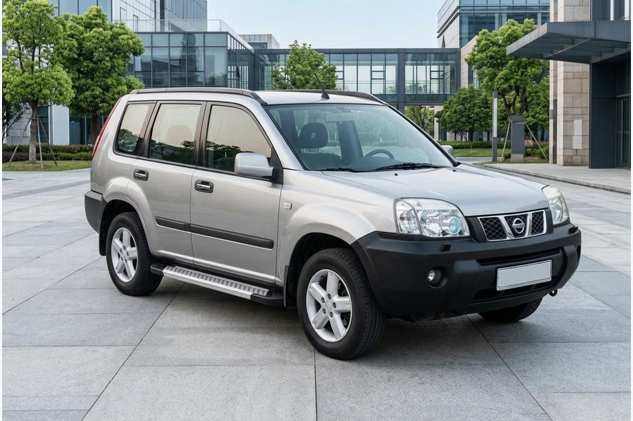 Nissan X-trail T30 2002–2007 Sānu sliekšņi New Vision Grey (2 gab., alumīnijs) Image
