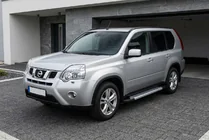 Nissan X-trail T31 2007–2014 Sānu pakāpieni New Vision Grey (2 gab., alumīnijs) foto 1
