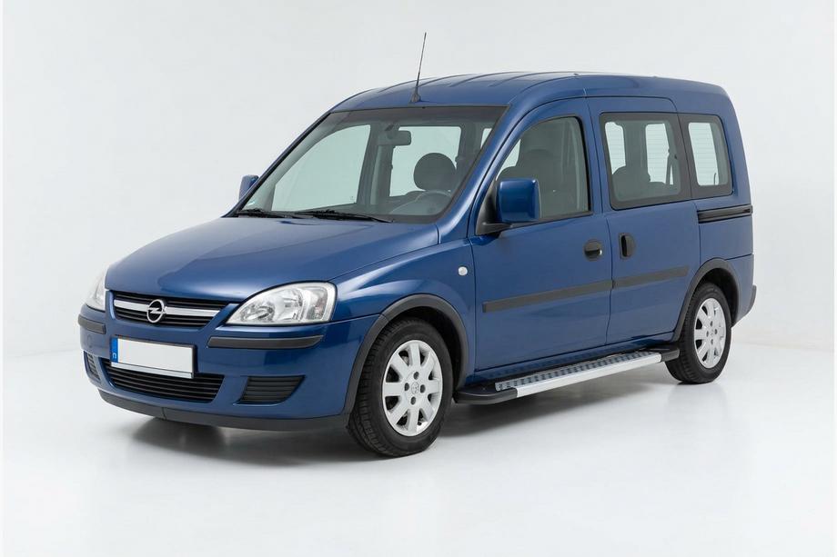 Opel Combo 2002–2012 Sānu pakāpieni New Vision Grey (2 gab., alumīnijs) Image