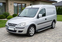 Opel Combo 2002–2012 BlackLine sānu pakāpieni (2 gab., alum.) foto 1