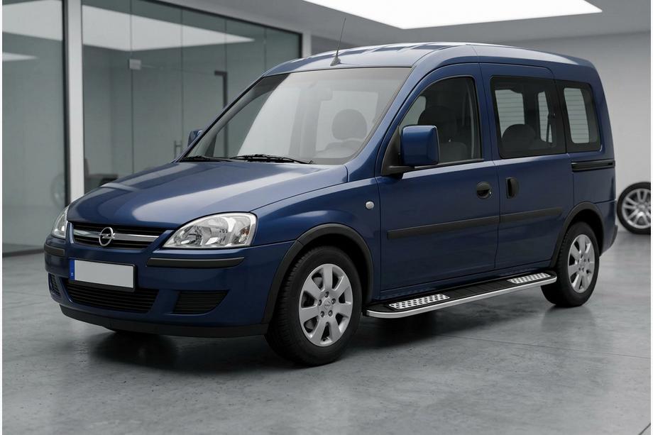 Opel Combo 2002–2012 Sānu pakāpieni Tayga V2 (2 gab., alumīnijs) Image