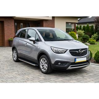 Sānu pakāpieni BlackLine (2 gab., alumīnijs) Opel Crossland X 2017–2024 foto 1