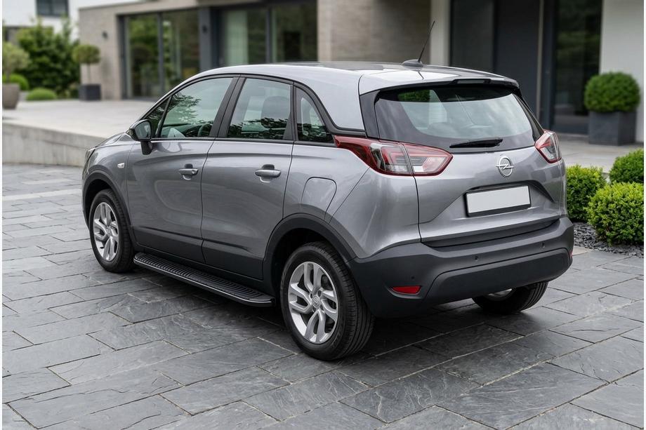 Opel Crossland X 2017–2024 Sānu sliekšņi Tayga Black (2 gab., alumīnijs) Image