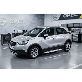Sānu pakāpieni New Vision Grey (2 gab., alumīnijs) Opel Crossland X 2017–2024 foto 1