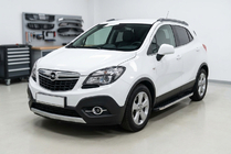 Opel Mokka 2012–2021 Sānu pakāpieni BlackLine (2 gab., alumīnijs) foto 1