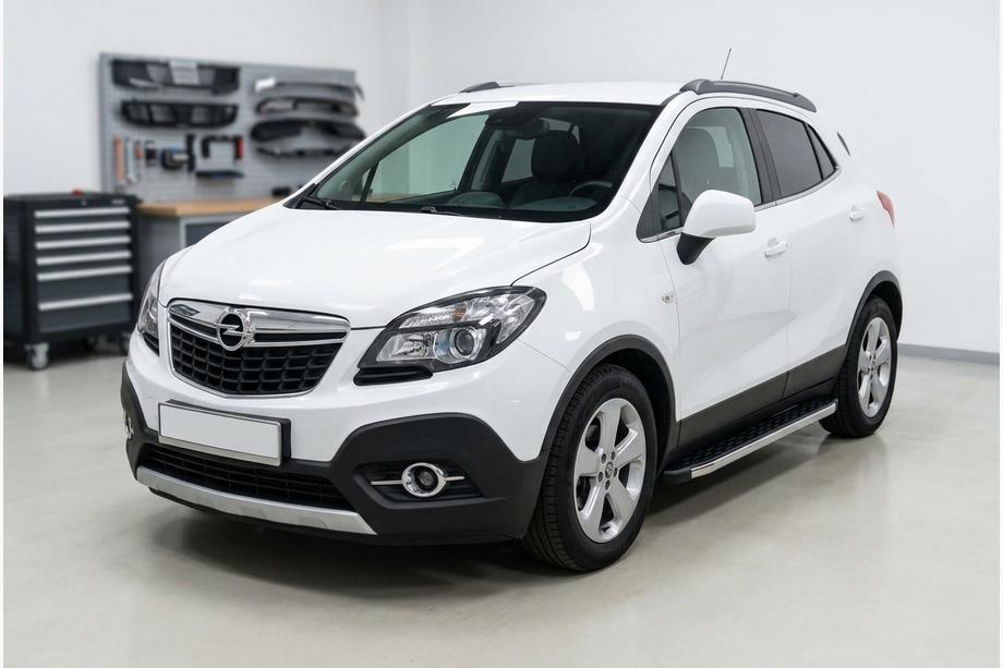 Opel Mokka 2012–2021 Sānu pakāpieni BlackLine (2 gab., alumīnijs) Image