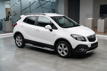 Opel Mokka 2012–2021 Sānu pakāpieni Tayga V2 (2 gab., alumīnijs) foto 1