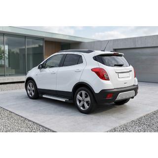 Sānu pakāpieni New Vision Grey (2 gab., alumīnijs) foto 1