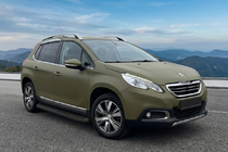 Peugeot 3008 2008–2016 Sānu sliekšņi Tayga Black (2 gab., alumīnijs) foto 1
