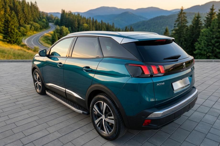 Peugeot 3008 2016–2023 Sānu pakāpieni BlackLine (2 gab., alumīnijs) Image