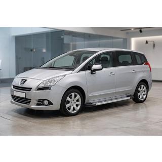 Sānu pakāpieni New Vision Grey (2 gab., alumīnijs) Peugeot 5008 2009–2016 foto 1