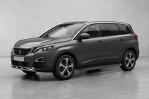 Peugeot 5008 2016–2023 Sānu sliekšņi Tayga Black (2 gab., alumīnijs) foto 1