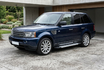 Range Rover Sport 2005–2013 Sānu pakāpieni New Vision Grey (2 gab., alumīnijs) foto 1